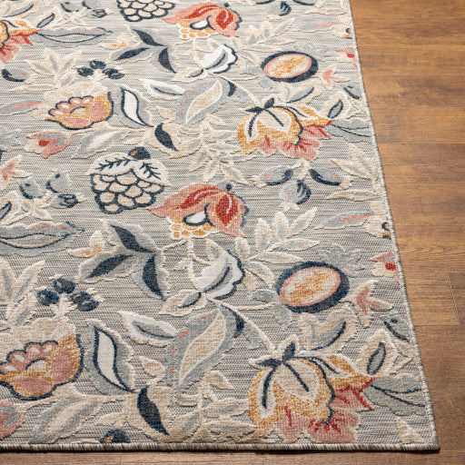 Surya Cabo CBO-2302 Gray Cottage Machinemade Rug