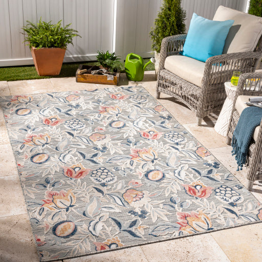 Surya Cabo CBO-2302 Gray Cottage Machinemade Rug