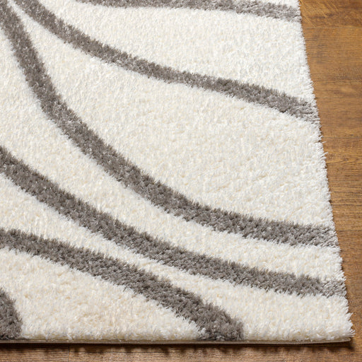 Surya Cloudy Shag CDG-2300 Off-White Modern Machinemade Rug