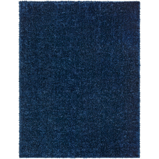 Surya Cloudy Shag CDG-2326 Dark Blue Modern Machinemade Rug