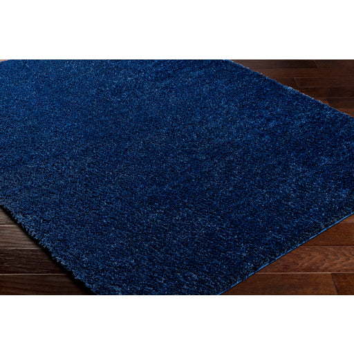 Surya Cloudy Shag CDG-2326 Dark Blue Modern Machinemade Rug