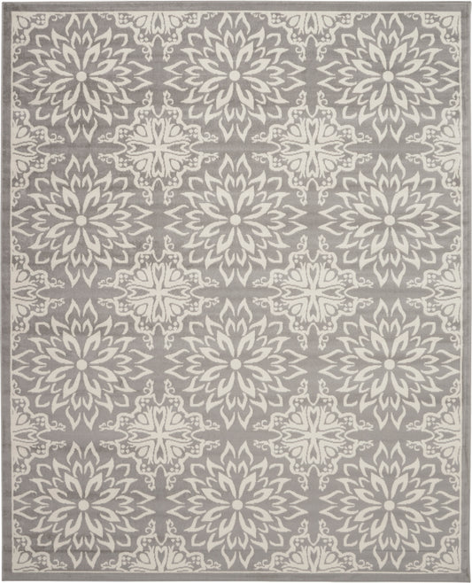 Nourison Home Jubilant  Ivory Grey  Transitional