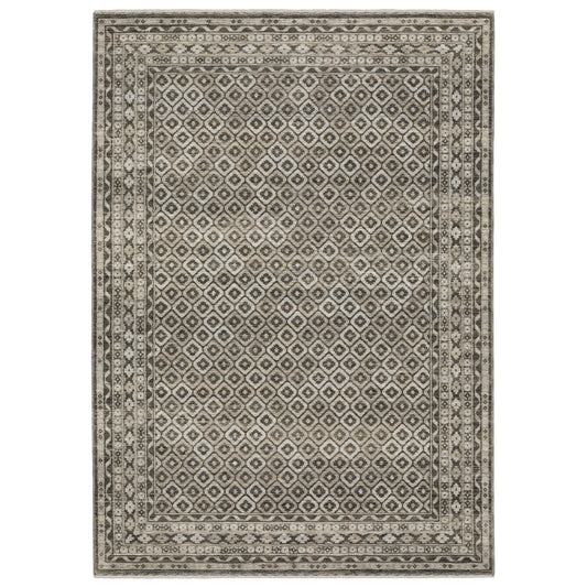 Oriental Weavers Chamberlain CH03B Grey Casual Machine-Print Rug