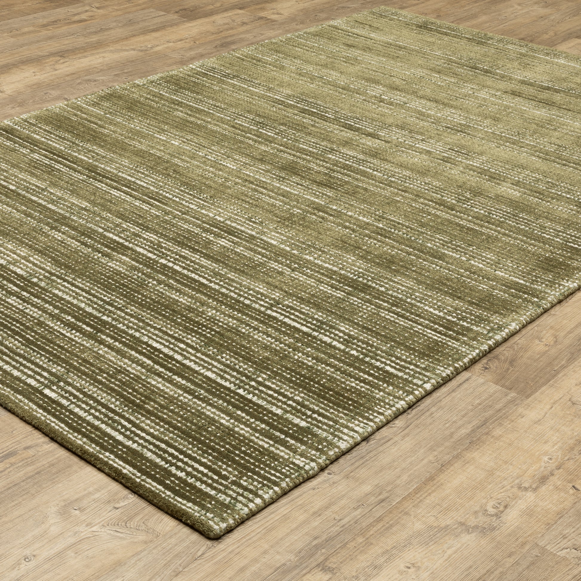 Oriental Weavers Circa CIR07 Green Casual Hand-Tufted Rug