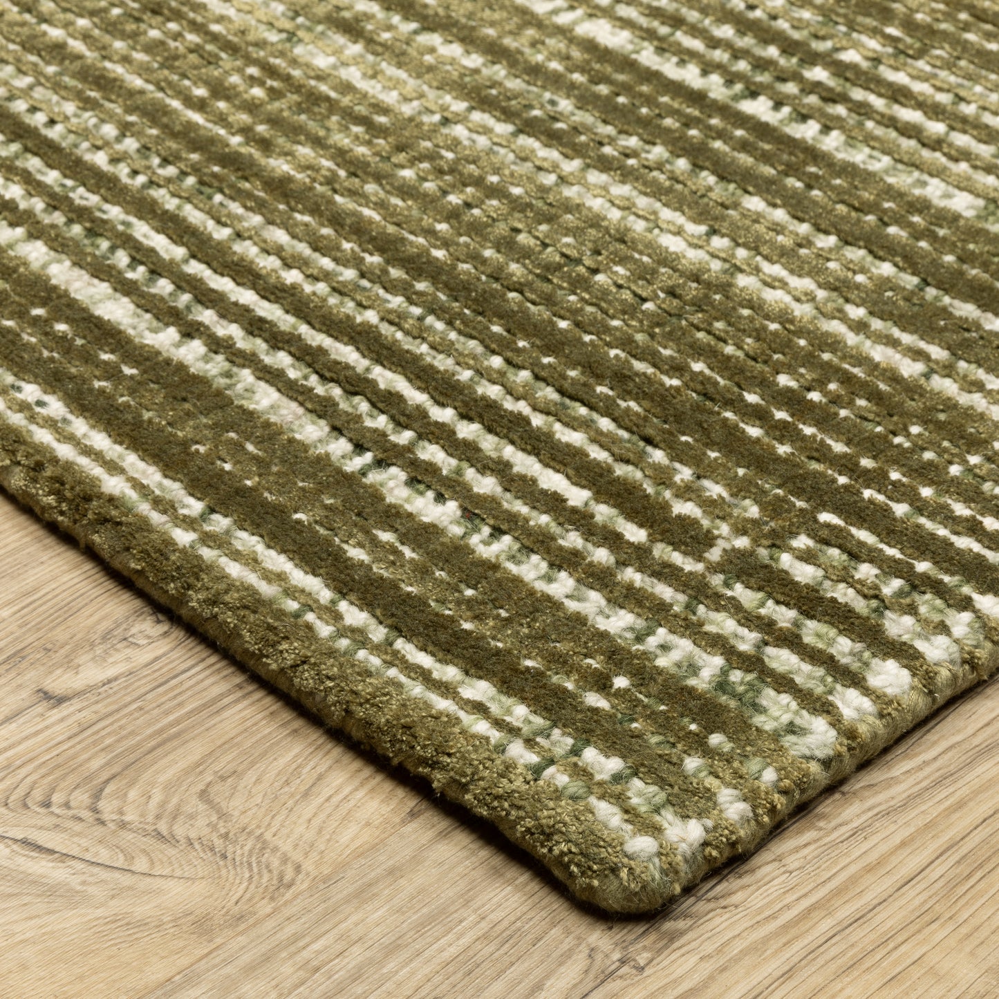 Oriental Weavers Circa CIR07 Green Casual Hand-Tufted Rug