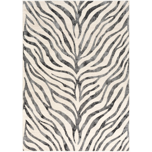 Surya City CIT-2300 Charcoal Modern Machinemade Rug