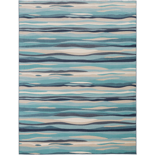 Surya City CIT-2321 Aqua Modern Machinemade Rug