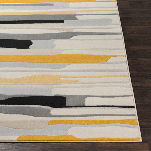 Surya City CIT-2340 Mustard Modern Machinemade Rug