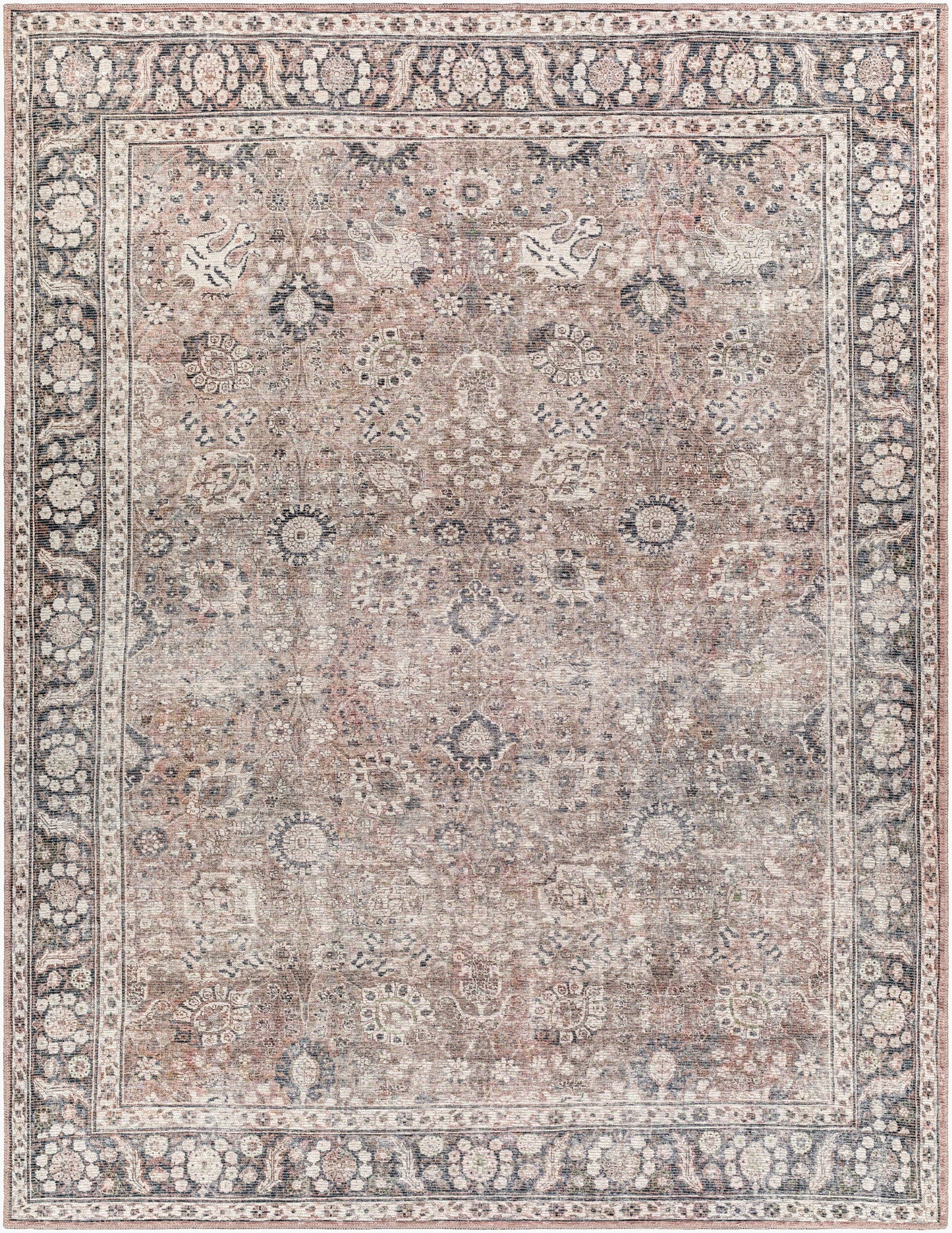 Surya Colin CLN-2300 Charcoal  Traditional Machinemade Rug