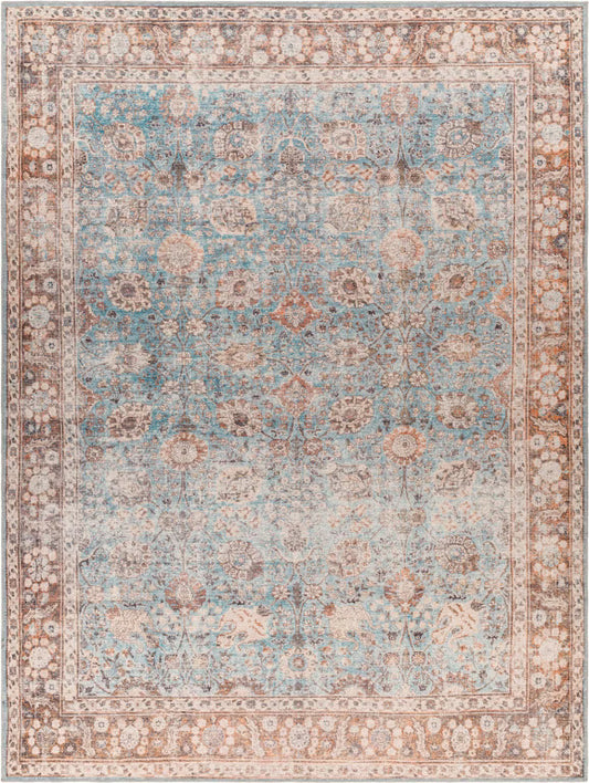 Surya Colin CLN-2310 Light Blue  Traditional Machinemade Rug