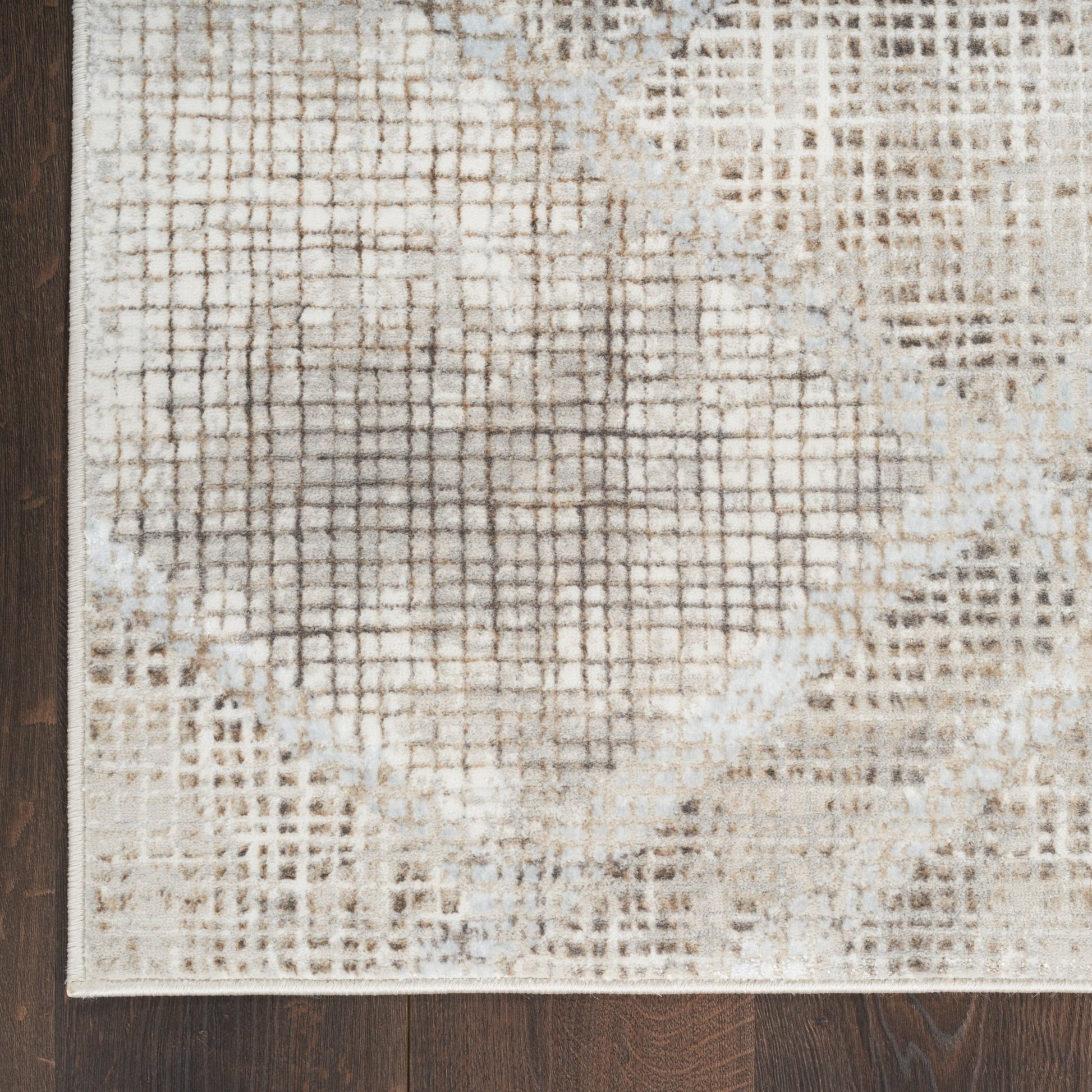 Inspire Me! Home Décor Iliana ILI03 Grey Contemporary Machinemade Rug - Rugs - Inspire Me! Home Décor - Atlanta Designer Rugs