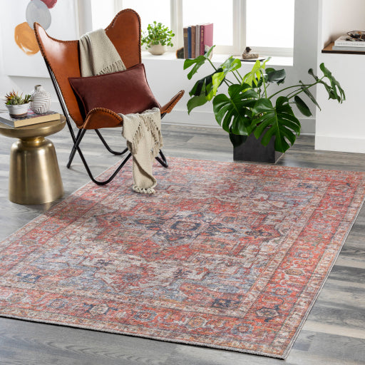 Surya Cobb COB-2307 Red Traditional Machinemade Rug