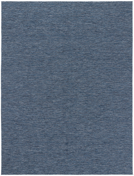 Nourison Home Washable Solutions  Navy Blue  Contemporary