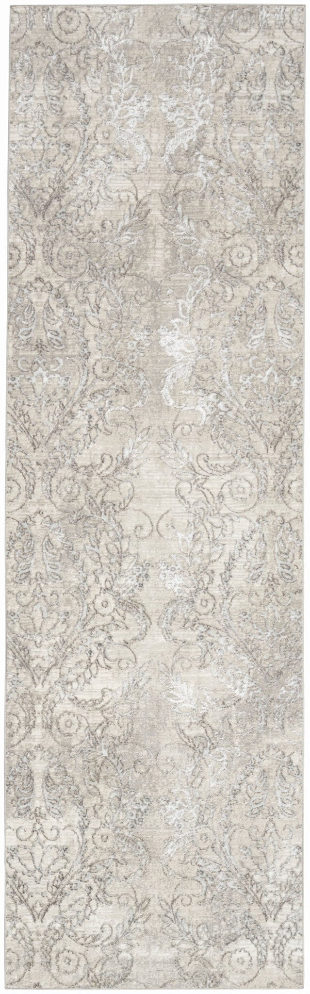 Inspire Me! Home Décor Iliana ILI01 Light Grey Contemporary Machinemade Rug - Rugs - Inspire Me! Home Décor - Atlanta Designer Rugs