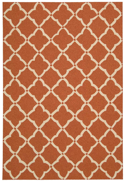 Nourison Home Portico  Orange  Contemporary