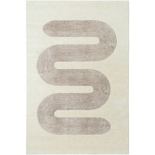 Surya Carolena CRA-2300 Ivory Modern Tufted Rug