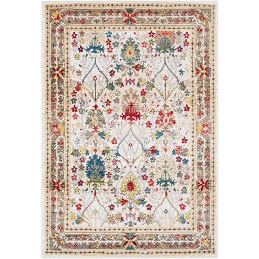 Surya Crafty CRT-2311 Burgandy Traditional Machinemade Rug