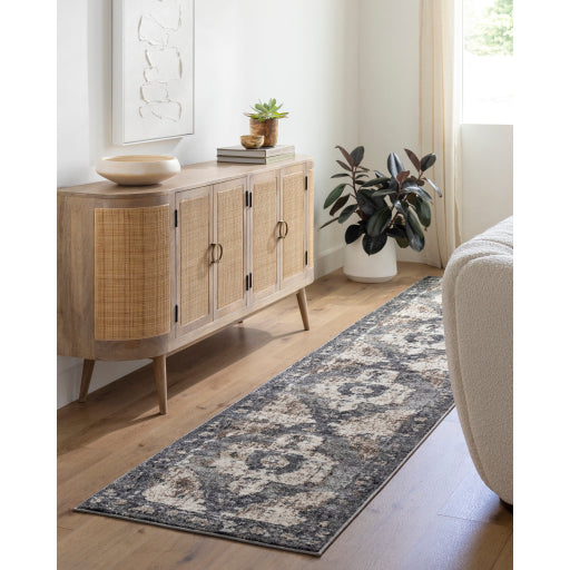 Surya Chelsea CSA-2304 Charcoal Traditional Machinemade Rug