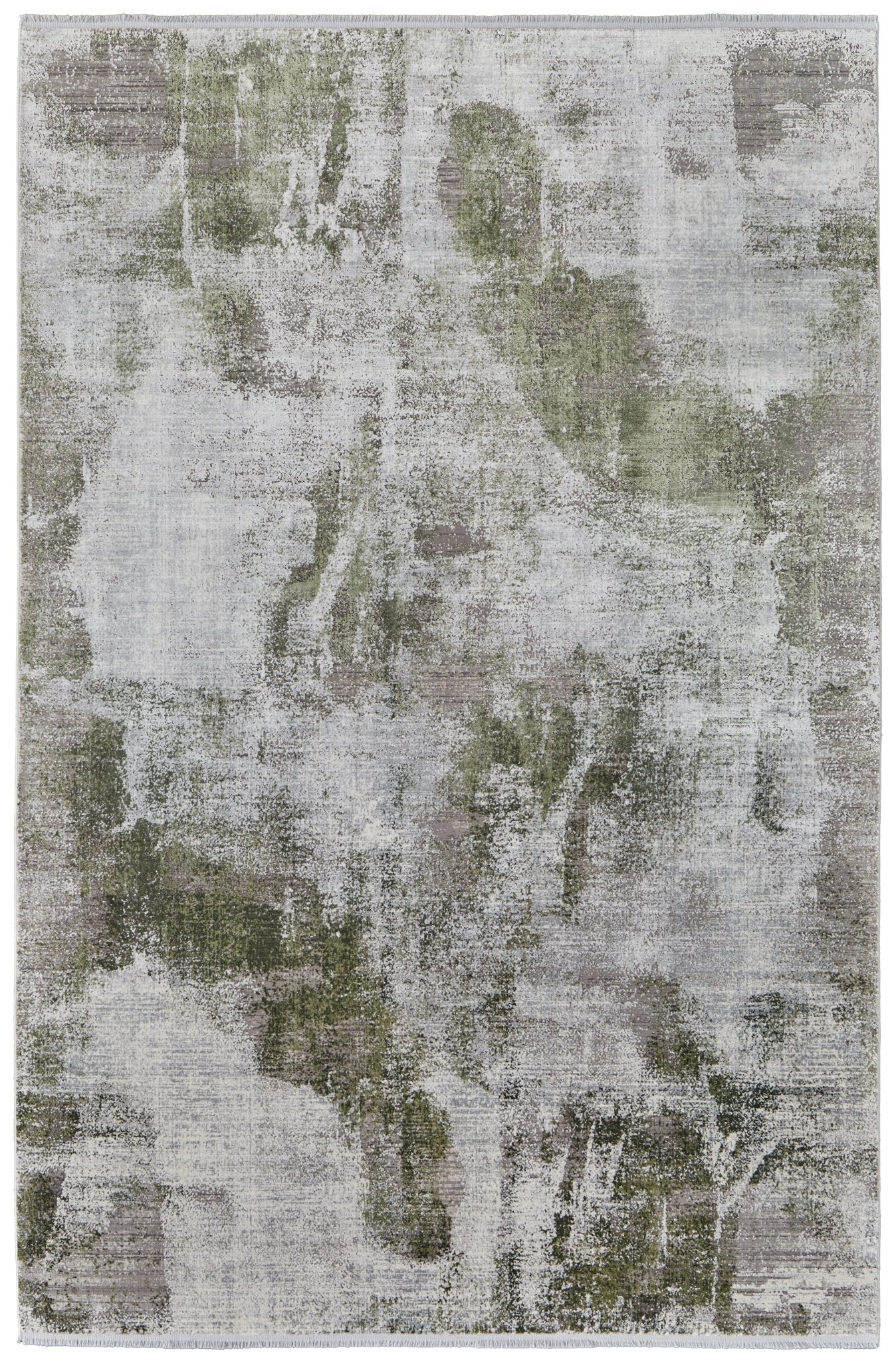 Feizy Cadiz 39N5F Green Ivory Modern/Industrial/Global Machine Woven Rug - Rugs - Feizy - Atlanta Designer Rugs