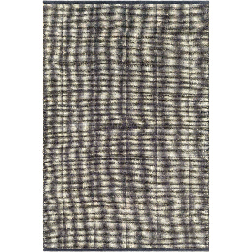 Surya Demi DEM-2300 Black Rustic Woven Rug