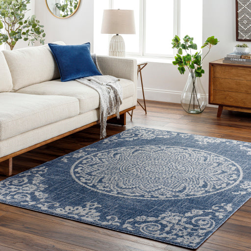 Surya Delphi DEP-2303 Navy Cottage Machinemade Rug