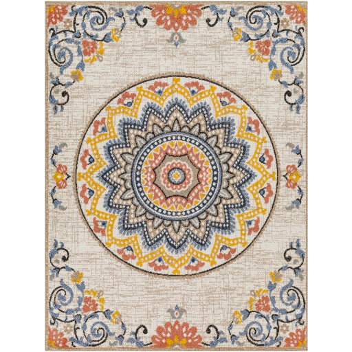 Surya Delphi DEP-2304 Cream Cottage Machinemade Rug