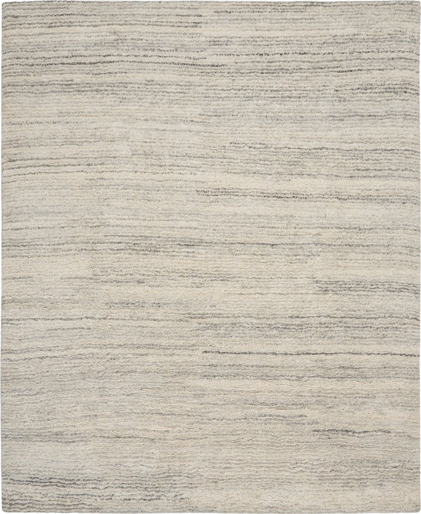 Calvin Klein Agadir CK930 Silver Contemporary Knotted Rug - Rugs - Calvin Klein - Atlanta Designer Rugs