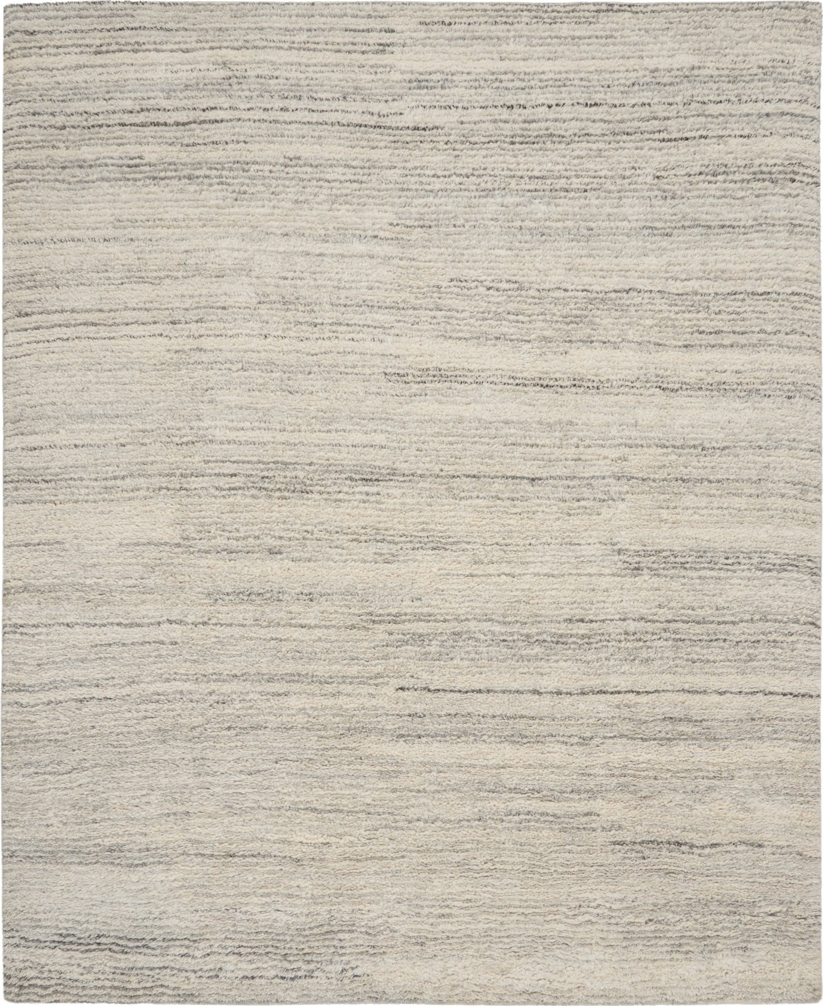 Calvin Klein Agadir CK930 Silver Contemporary Knotted Rug - Rugs - Calvin Klein - Atlanta Designer Rugs