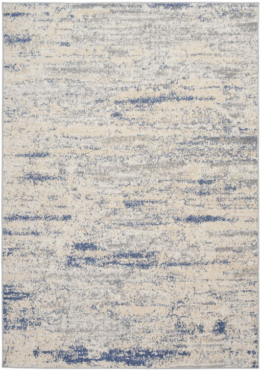 Calvin Klein River Flow RFV01 Grey Contemporary Machinemade Rug - Rugs - Calvin Klein - Atlanta Designer Rugs