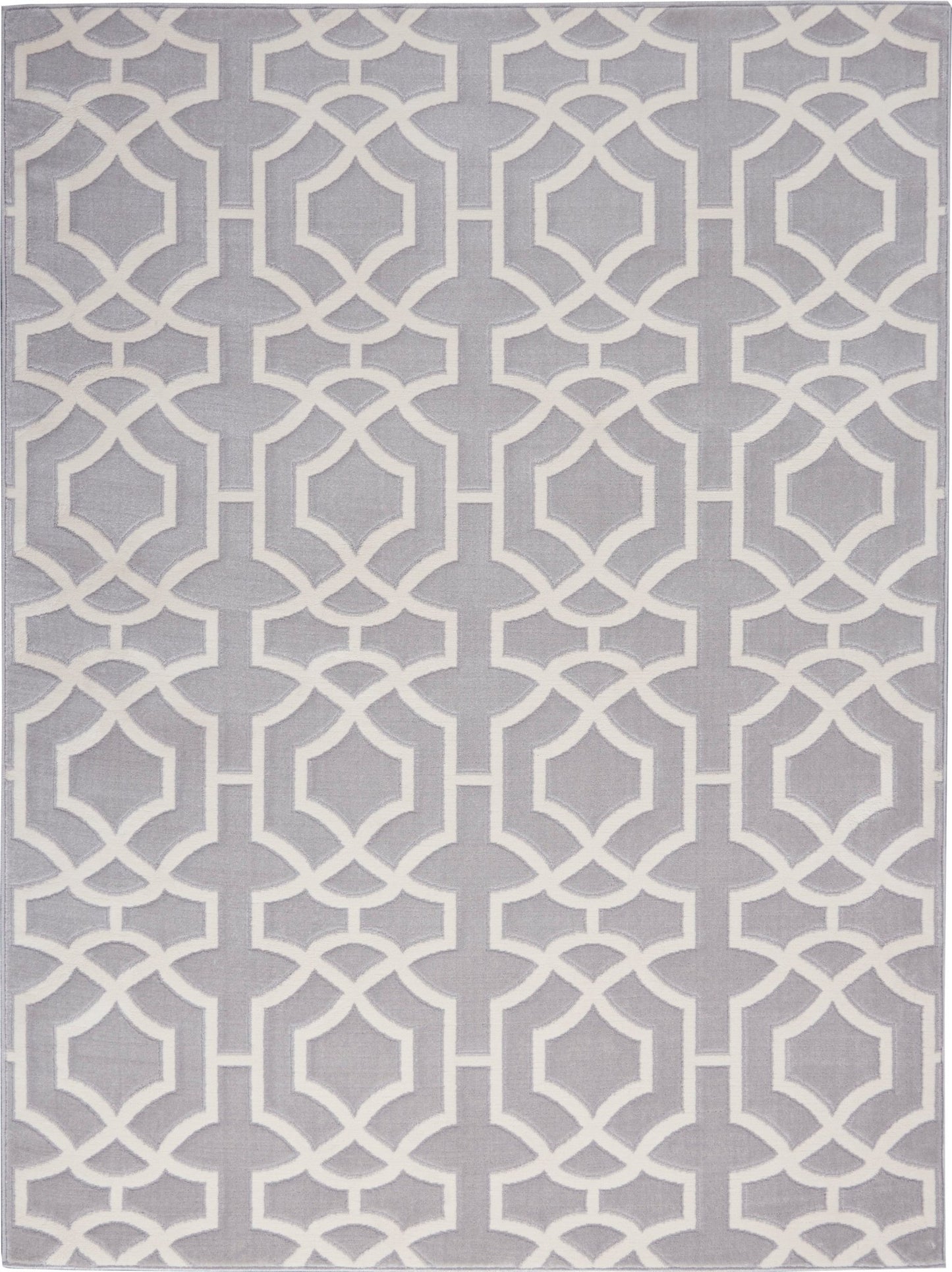 Inspire Me! Home Décor Joli IMHR2 Grey White Contemporary Machinemade Rug - Rugs - Inspire Me! Home Décor - Atlanta Designer Rugs