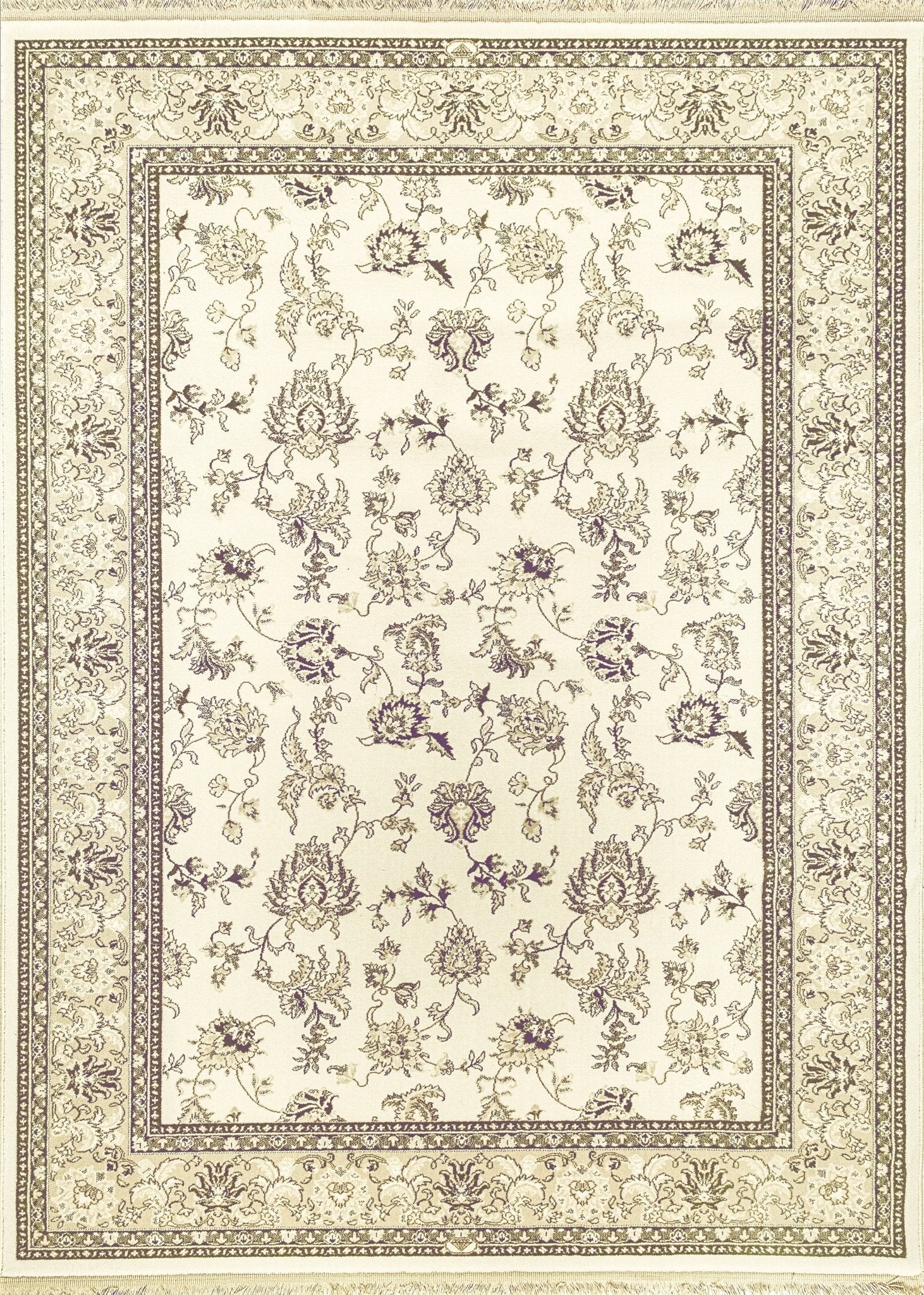 Dynamic Rugs Brilliant 7226 Ivory Traditional Machine - Made Rug - Rugs - Dynamic Rugs - Atlanta Designer Rugs