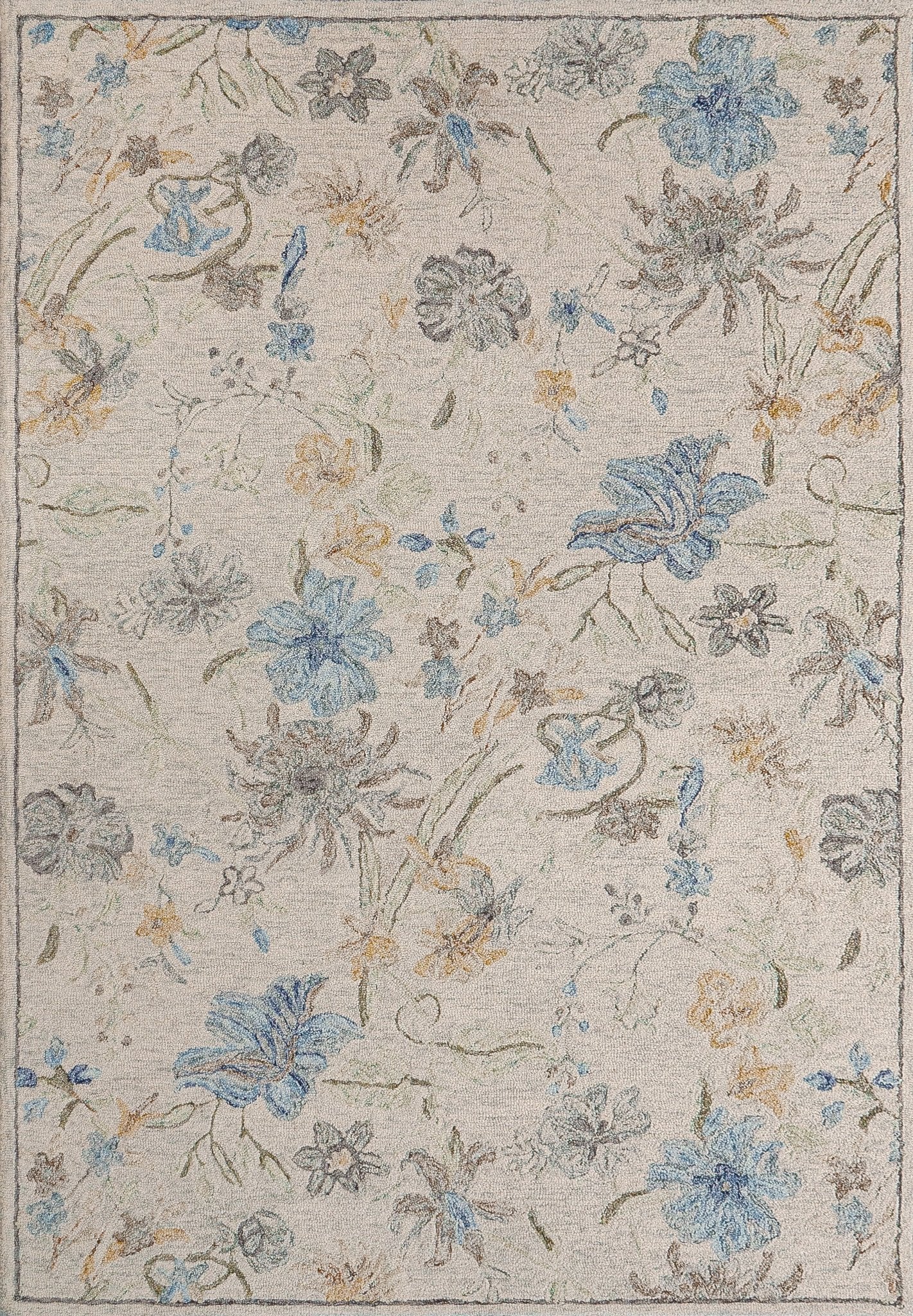 Dynamic Rugs Daisy 9089 Ivory Mult Transitional Handmade Rug - Rugs - Dynamic Rugs - Atlanta Designer Rugs