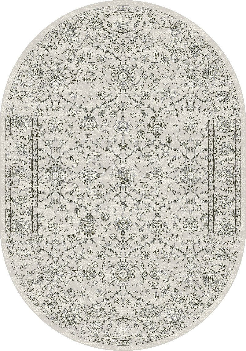 Dynamic Rugs Ancient Garden 57136 Silver Grey Traditional Machine - Made Rug - Rugs - Dynamic Rugs - Atlanta Designer Rugs