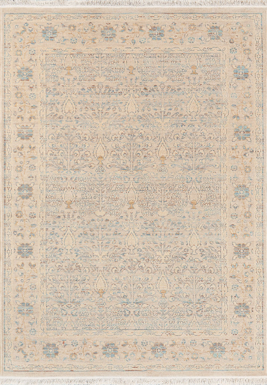 Dynamic Rugs Wade 18605 Beige Grey Multi Traditional Machine-Made Rug