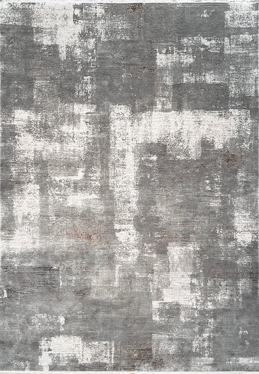 Dynamic Rugs Ruby 2190 Grey Ivory Brown Modern Machine-Made Rug