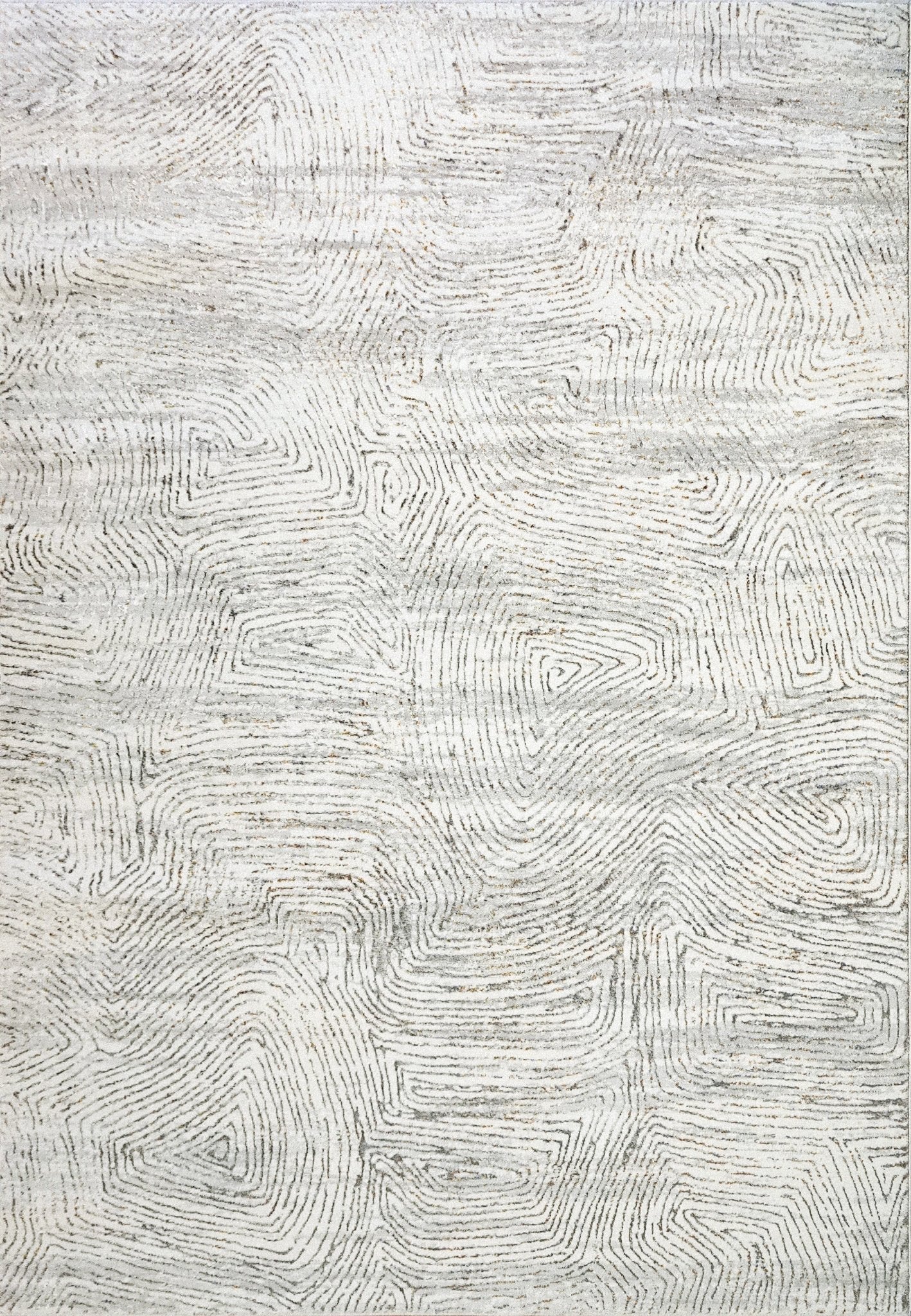 Dynamic Rugs Gold 1351 Cream Silver Gold Modern Machine - Made Rug - Rugs - Dynamic Rugs - Atlanta Designer Rugs