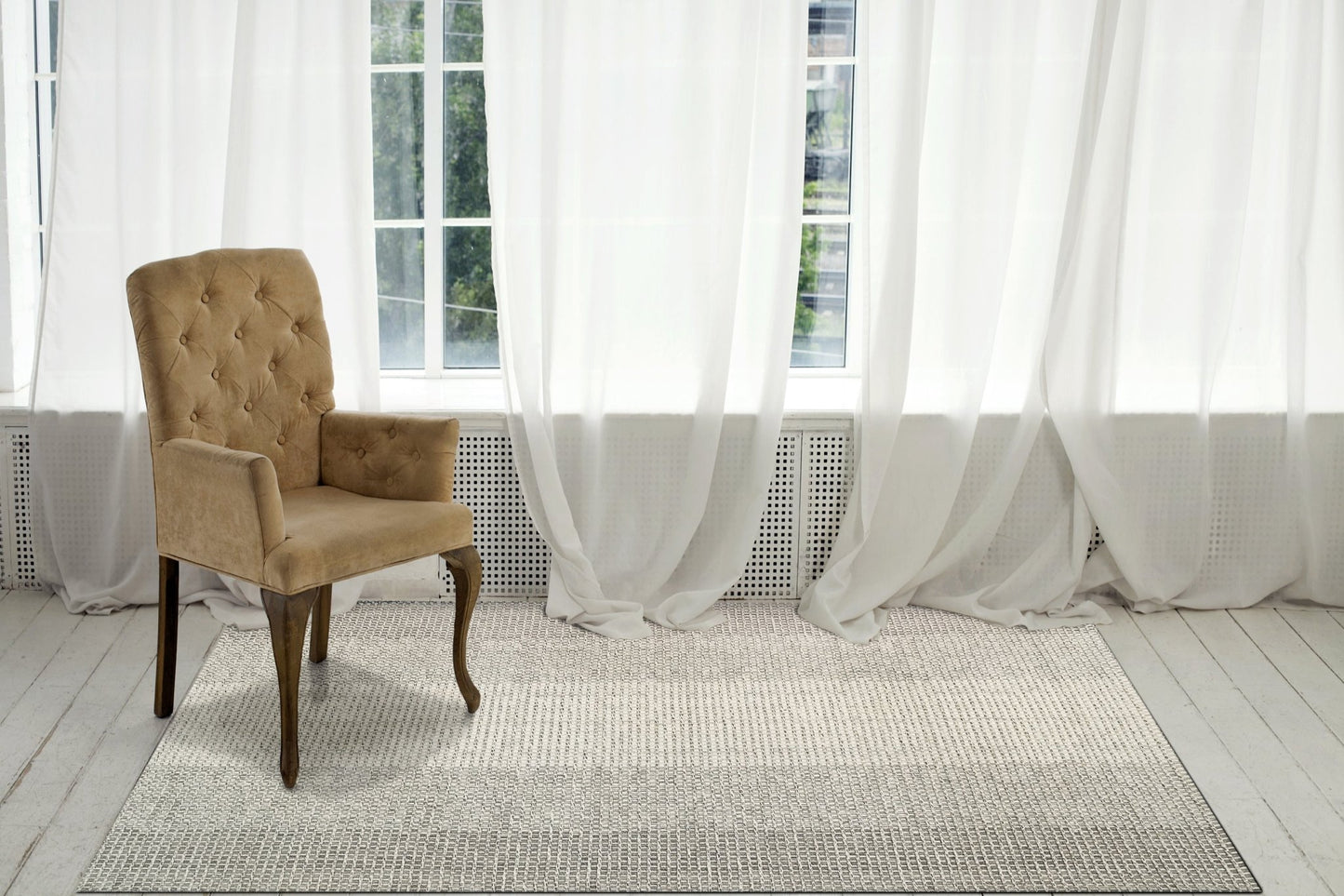 Dynamic Rugs Enchant 1500 Beige Ivory Solid Handmade Rug - Rugs - Dynamic Rugs - Atlanta Designer Rugs