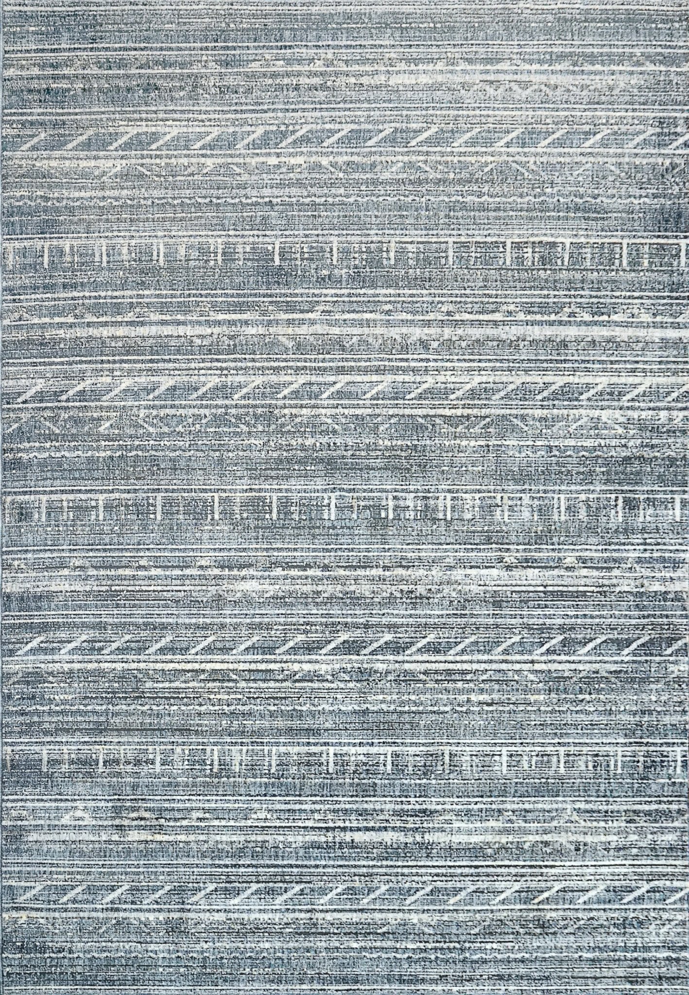 Dynamic Rugs Savoy 3579 Denim Grey Cream Contemporary Machine - Made Rug - Rugs - Dynamic Rugs - Atlanta Designer Rugs