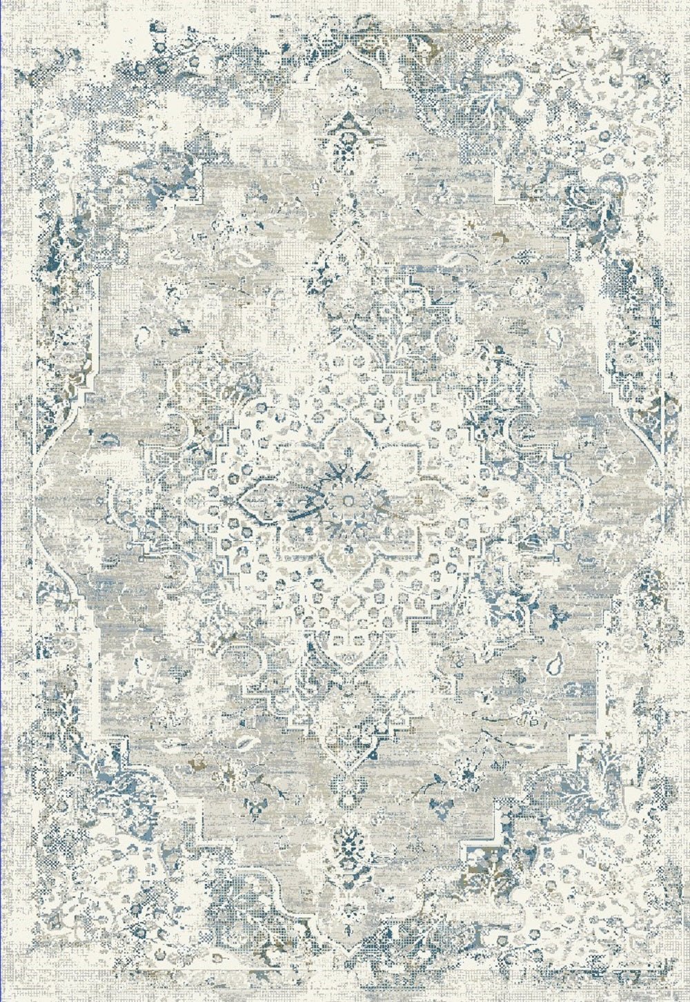 Dynamic Rugs Quartz 27064 Ivory Multi Transitional Machine - Made Rug - Rugs - Dynamic Rugs - Atlanta Designer Rugs