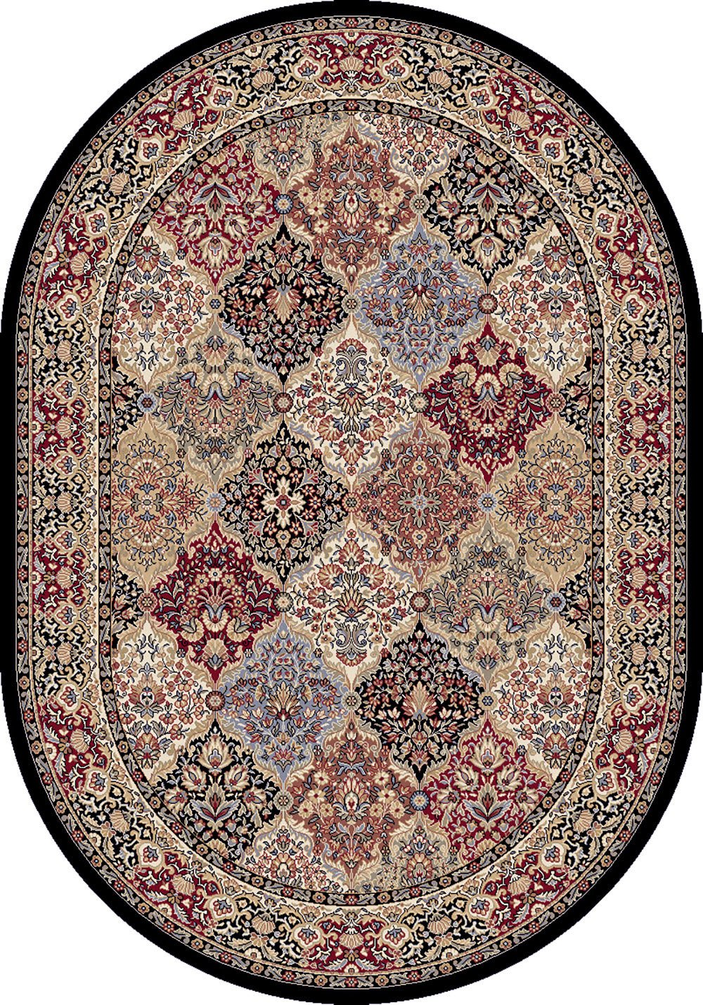 Dynamic Rugs Ancient Garden 57008 Multi Traditional Machine - Made Rug - Rugs - Dynamic Rugs - Atlanta Designer Rugs