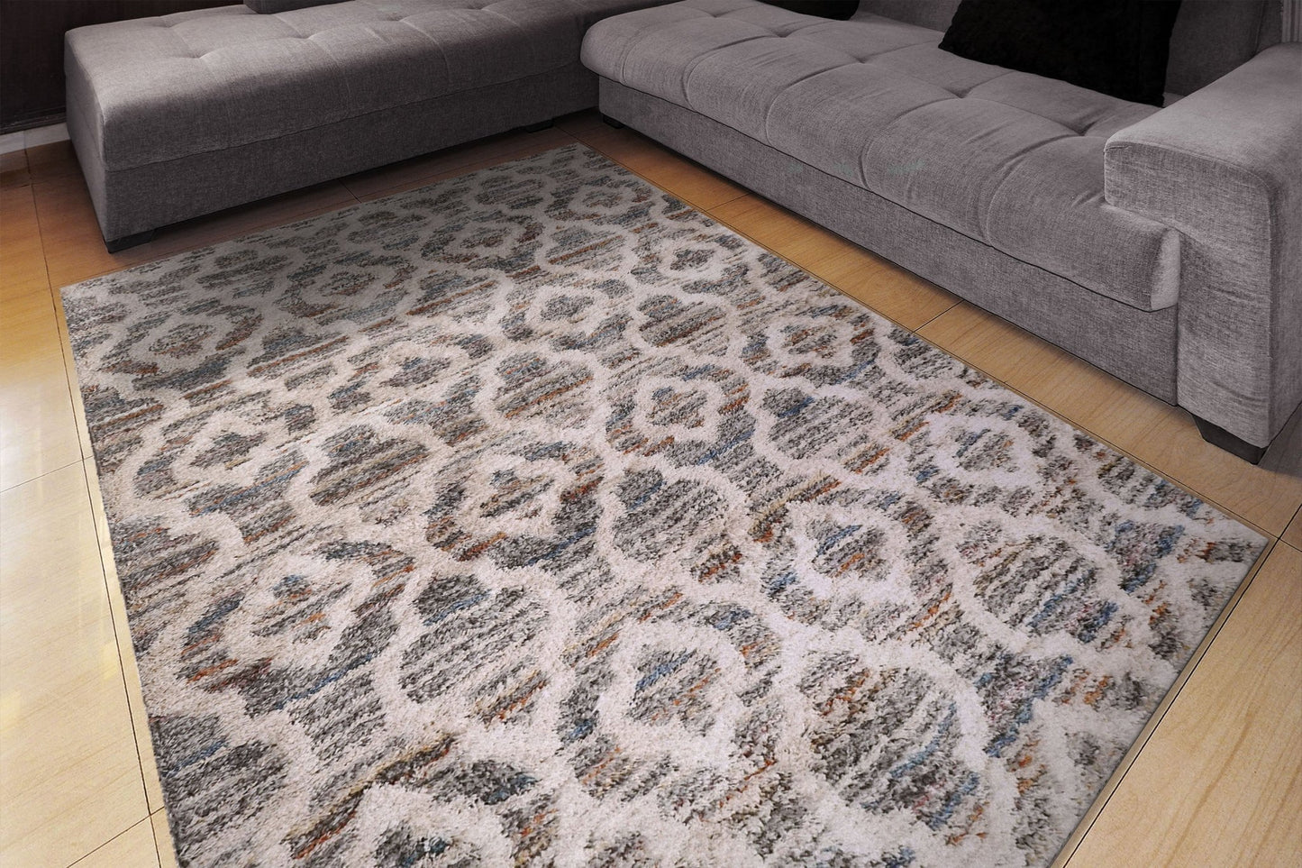 Dynamic Rugs Cruz 7002 Multi Modern Machine - Made Rug - Rugs - Dynamic Rugs - Atlanta Designer Rugs