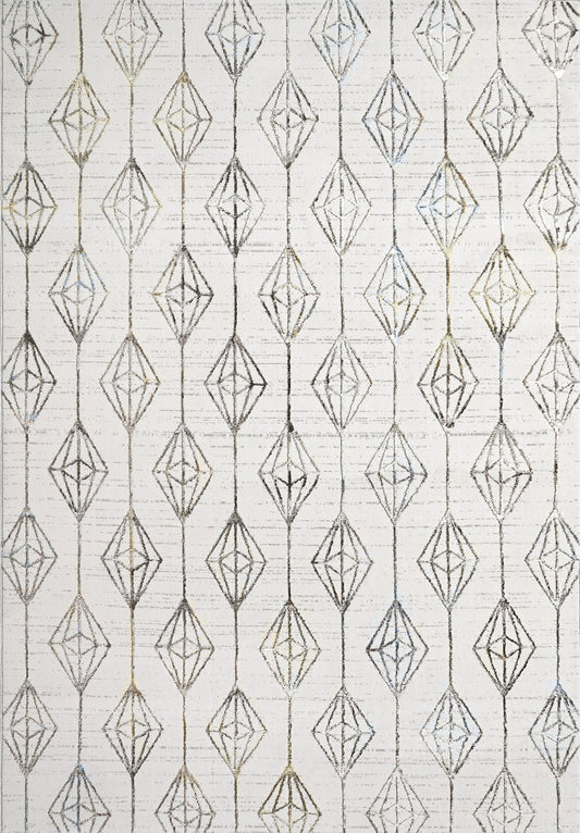 Dynamic Rugs Merit 6660 Grey Blue Gold Modern Machine - Made Rug - Rugs - Dynamic Rugs - Atlanta Designer Rugs