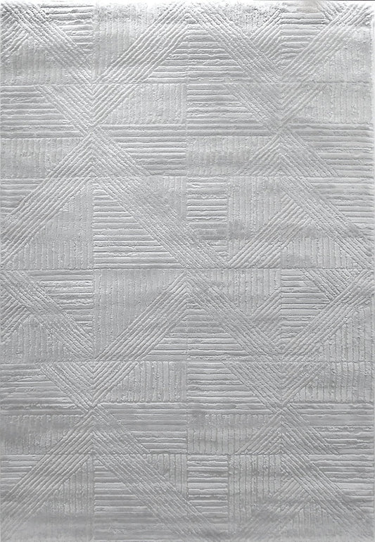 Dynamic Rugs Arten 3753 Cream Grey Modern Machine - Made Rug - Rugs - Dynamic Rugs - Atlanta Designer Rugs