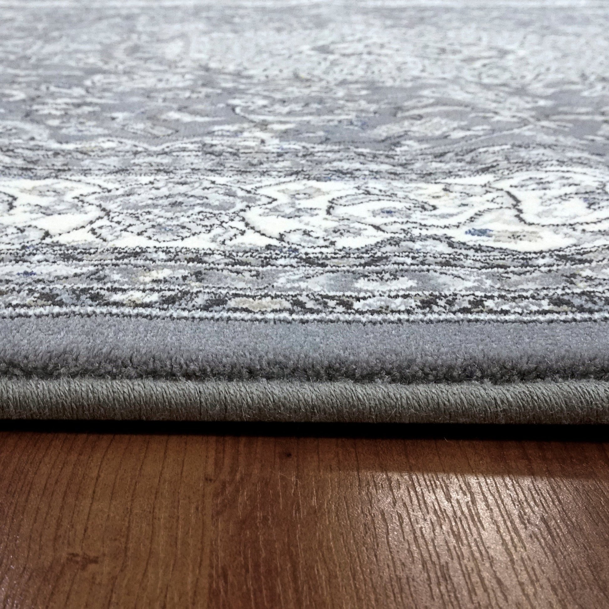 Dynamic Rugs Ancient Garden 57119 Grey Cream Traditional Machine - Made Rug - Rugs - Dynamic Rugs - Atlanta Designer Rugs