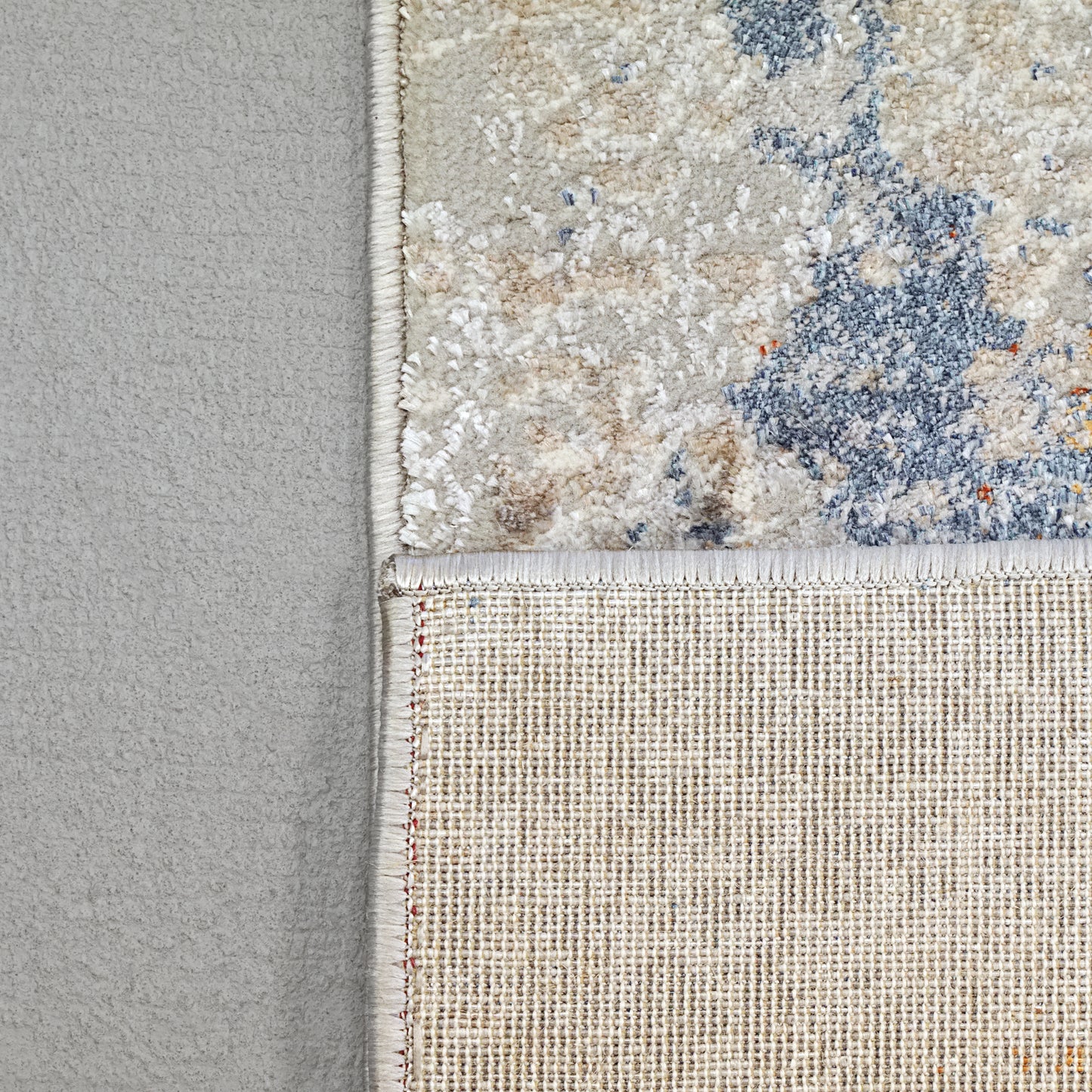 Dynamic Rugs Gold 1353 Cream Silver Gold Blue Modern Machine - Made Rug - Rugs - Dynamic Rugs - Atlanta Designer Rugs