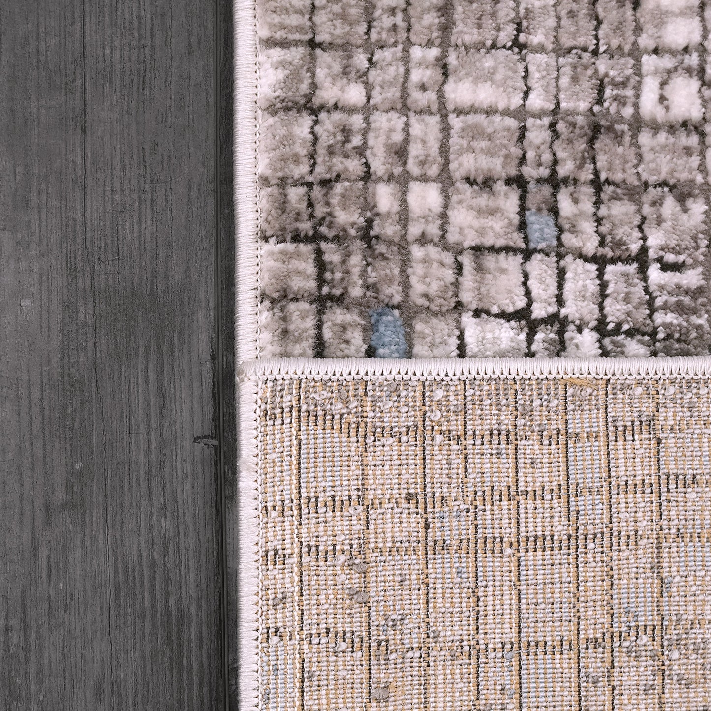 Dynamic Rugs Harlow 4808 Ivory Grey Blue Modern Machine - Made Rug - Rugs - Dynamic Rugs - Atlanta Designer Rugs