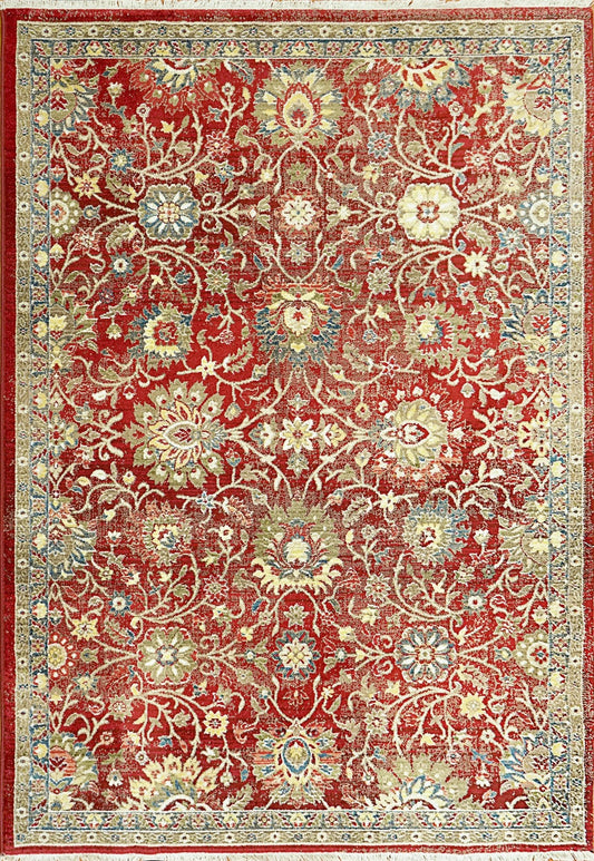 Dynamic Rugs Juno 6883 Red Transitional Machine - Made Rug - Rugs - Dynamic Rugs - Atlanta Designer Rugs