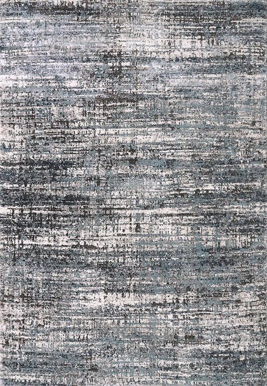 Dynamic Rugs Riley 6030 Blue Grey  Modern Machine-Made Rug