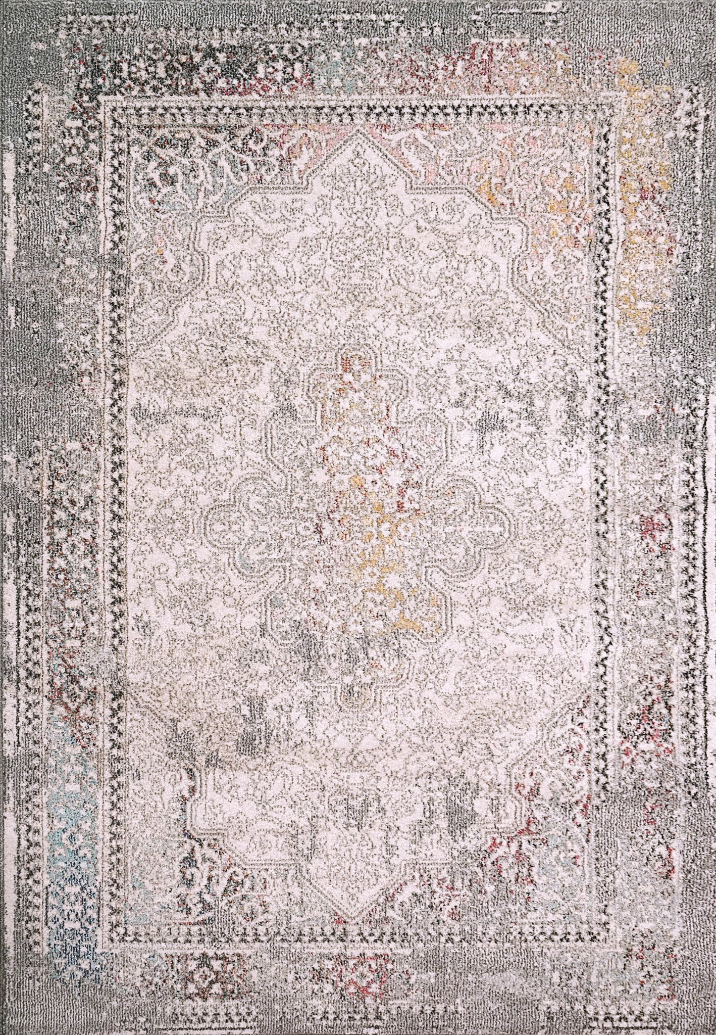 Dynamic Rugs Soma 6194 Ivory Grey Multi Transitional Machine - Made Rug - Rugs - Dynamic Rugs - Atlanta Designer Rugs