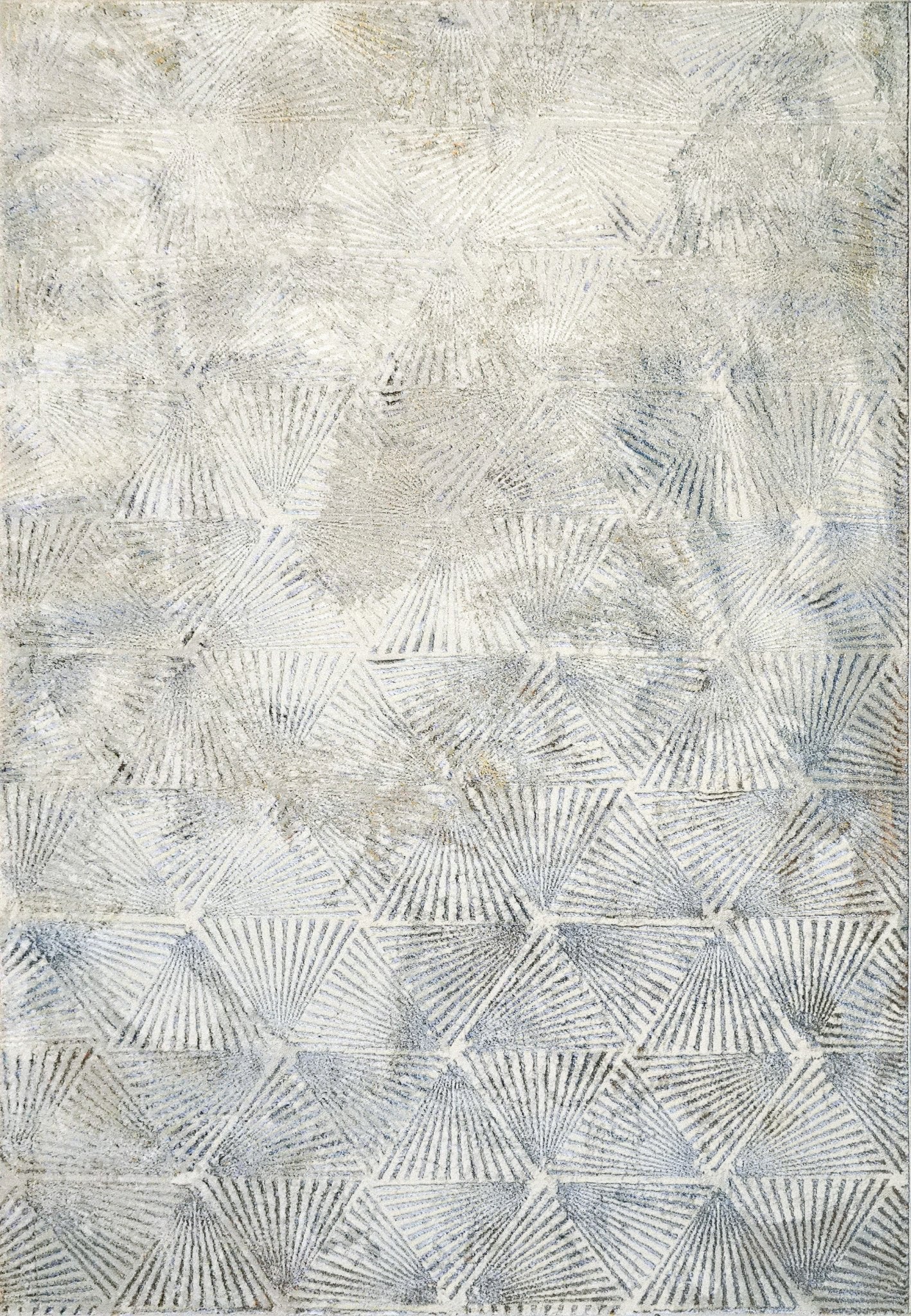 Dynamic Rugs Gold 1355 Cream Silver Gold Modern Machine - Made Rug - Rugs - Dynamic Rugs - Atlanta Designer Rugs